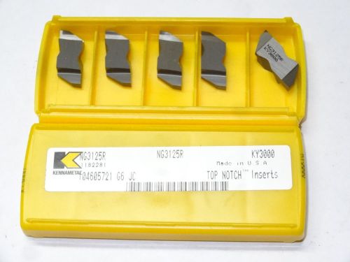 29 new KENNAMETAL NG3125R KY3000 Top Notch Ceramic Inserts USA