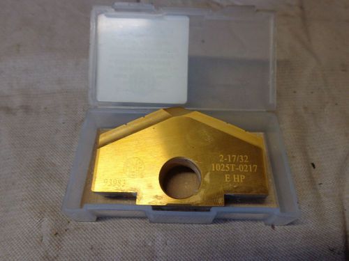 1 AMEC SPADE DRILL INSERT E HP 2-17/32&#034; 1025T-0217