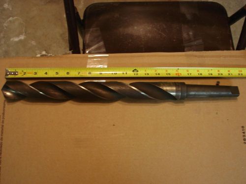Taper Shank Drill  1  21/32&#034;  20 1/2&#034; overall Union Twist Drill made in USA