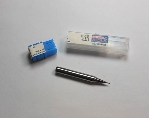 MITSUBISHI Miracle Ball End Mill VF-2SB R0.2x6 VF2SBR0020S06 &lt;057&gt;