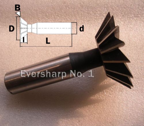 New HSS(M2) 50mmx45 degree dovetail cutter End mill 16 Flutes Milling Cutter