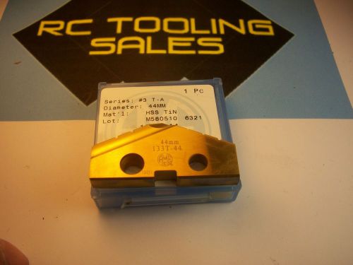 44mm hss spade drill insert tin coated series #3 t-a 133t-44 new allied 1pc for sale