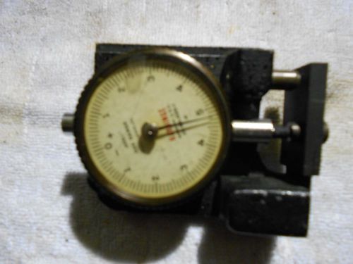 Hadinge Chucker lathe cross feed dial indicator stop with .0001&#034; indicator