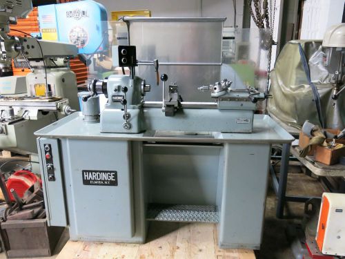 Hardinge DSM-59 Second Operation Lathe Well Tooled