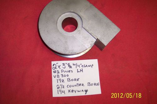 Bend die,radius block w/clamp,2&#034;x3&#034;clr,pines,eaton leonard,w/4&#034; clamp,used,clean for sale