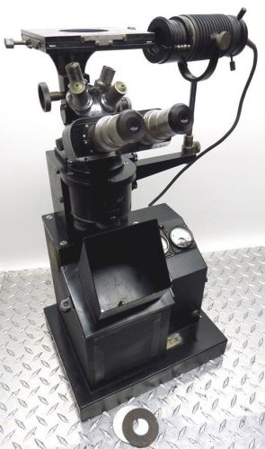 UNITRON U-11 BI-1098 OPTICAL MICROSCOPE COMPARATOR 12.5x LENS