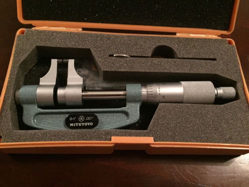 Mitutoyo 143-121 Micrometer 0-1