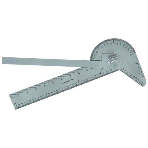 Multi Use Rule &amp; Gauge protractor square center finder circle divider ruler etc