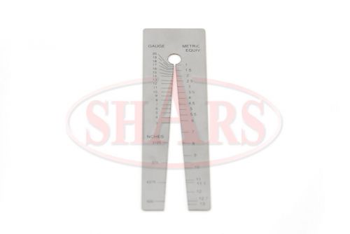 SHARS Sheet Metal Cylinder Gage NEW