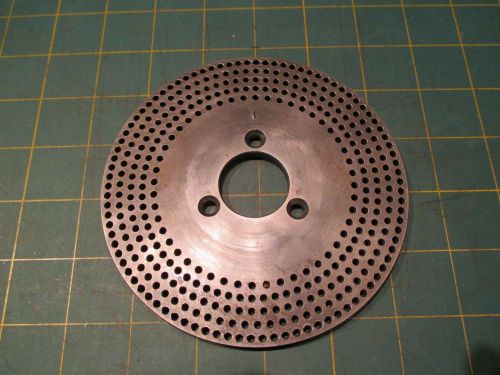 MACHINIST TOOLS – 5” DIVIDING HEAD / DIVIDING PLATE (48,66,70,75,80) (1-1/4)