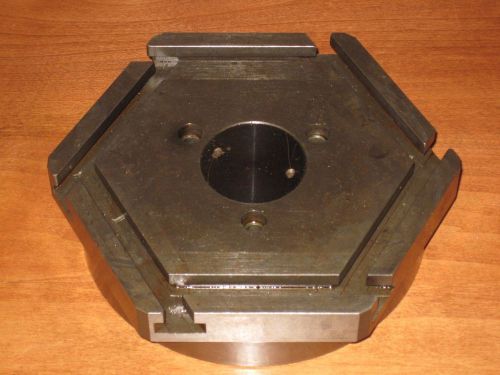 Deal! hardinge six station interchangeable turret top plate - 3 bolt mount for sale