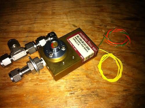 MALEMA FLOW SENSOR M-100-B131-000 ADJUSTABL FLOW SWITCH