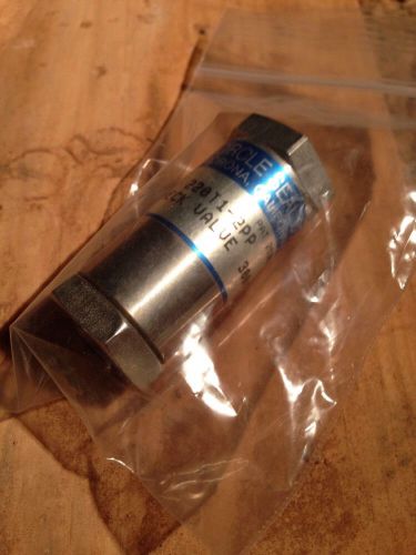 Circle Seal 200 Ser Zero Leakage Check Valve 220T1-2PP