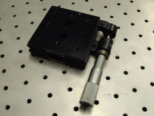 NEWPORT 420 LINEAR POSITIONER  STAGE PLATFORM TRAVERSE STARRETT  MICROMETER