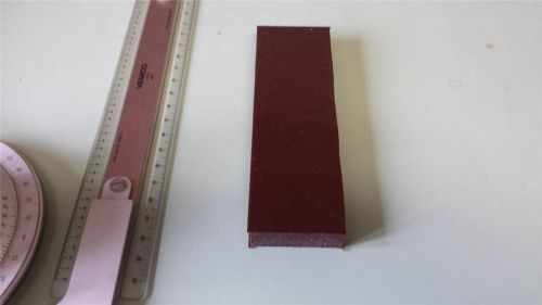 5/8&#034; x 2&#034; x 6-3/4&#034;  urethane / polyurethane 75 d brown sheet, p/n 10869 for sale