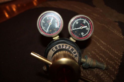 Vintage Craftsman Welding Regulator Model 313.54303 SOLD AS IS