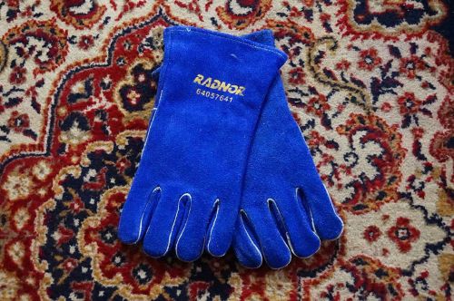 New Pair of Blue Radnor Welding Gloves Kiln Ceramics