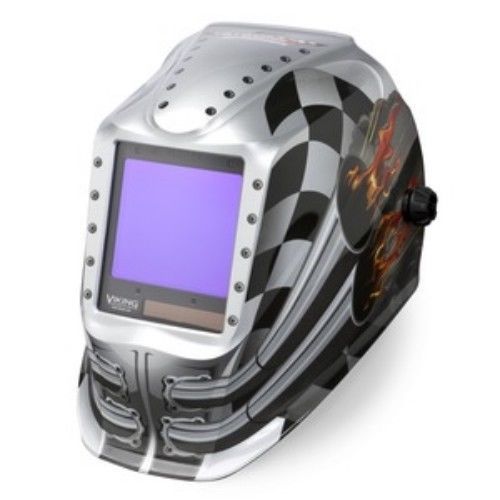 Lincoln electric viking 3350 motorhead welding helmet - k3100-2 for sale