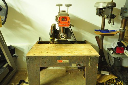 16&#034; Dewalt 3561/3562 radial arm saw