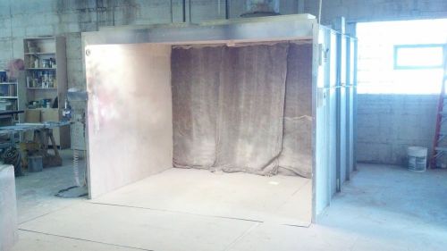 Binks Spray Booth 8&#039;H x 10&#039; W x 8&#039; D