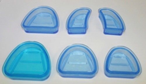 Set Of 6 Model Base Molds For Dental Lab