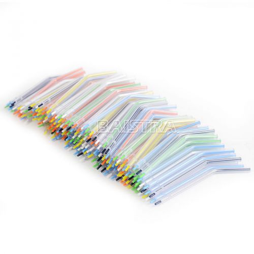 200 PCS Dental Disposable Spray Nozzles Tips For 3-Way Air Water Syringe