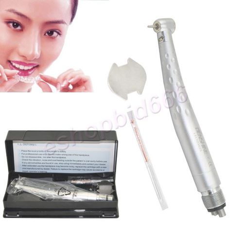 Saling Denshine E-generator Fiber Optic LED Handpiece Push 3 Water Spray 4 Hole