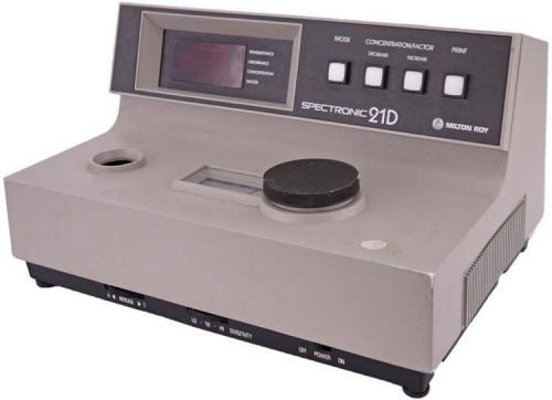 Milton roy spectronic 21d lab uv-visible spectrophotometer 320-1000nm parts for sale