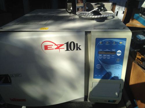 Tuttnauer EZ10k   Autoclave Sterilizer medical ,dental, lab, vet