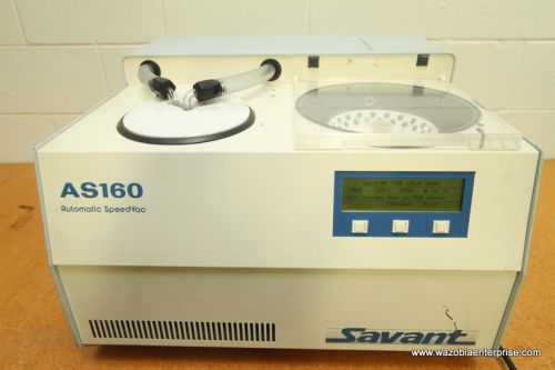 SAVANT AUTOMATIC SPEEDVAC AS160 COLD TRAP