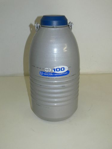 Taylor Wharton Dewar CX100 5 LITER LN2 Storage Liquid Nitrogen Canister