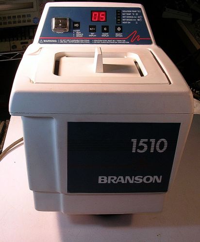 Bransonic 1510 Branson Heating Water Bath Ultrasonic Cleaner 1510R-DTH