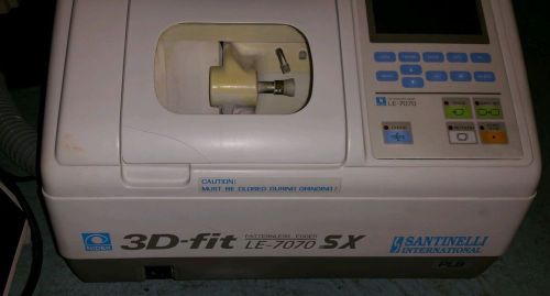 Nidek Santinelli LE-7070 SX 7070SX 3D-fit PLB Patternless Lens Grinder Edger