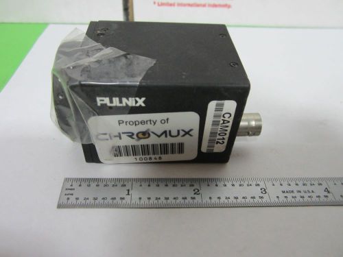 MICROSCOPE INSPECTION VIDEO CAMERA CCD PULNIX TM-200 OPTICS AS IS BIN#N4-15