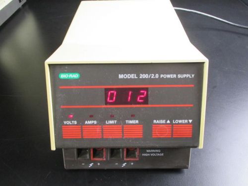 BIO-RAD Model 200 / 2.0 Electrophoresis Power Supply #8