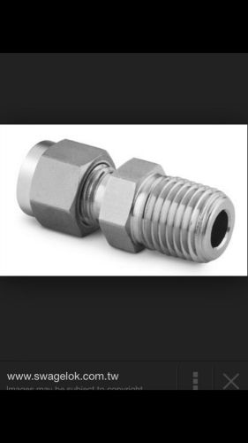 SWAGELOK 1/4&#034; x 1/4&#034; Male CONNECTOR M-400-1-4 Quantity 4 Monel