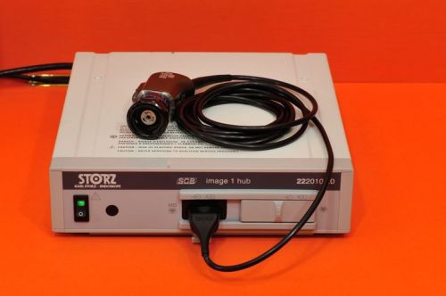 Storz SCB Image 1 HD HUB 22201020 CCU with HD Camera Head 22220150