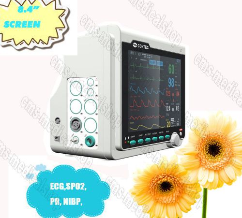 Contec 8.4?color tft multi-parameter montior(3 parameters)ecg, nibp, spo2 for sale