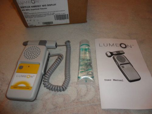 Lumeon 1160 blood flow doppler with 8 Mhz probe