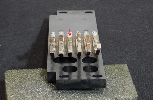 ETC Brush Block for GE HiSpeed  CT, GE Part # 46-297839 Rev 2 or 46-297839G1