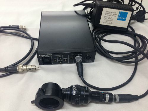 Complete set PANASONIC WV-KS152E CCD Camera with R.Wolf 5257.27 Beam splitter