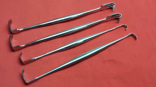 4 PCS ASSORTED SENN MULLER RETRACTOR &amp; DAVIS RETRACTORS+RAGNELL RETRACTOR 6&#039;&#039;