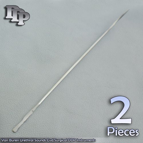 2 Pieces Of Van Buren Urethral Sounds 10 FR Cvd,Ob/Gyn Surgical DDP Instruments