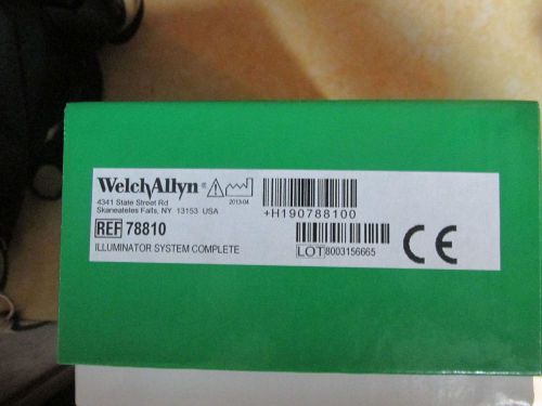 NEW Welch Allyn 78810, 78800 Vaginal Specula Illuminator and 73410 Transformer