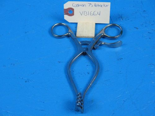 Codman 75 retractor 3x4 prong or surgery stainless for sale