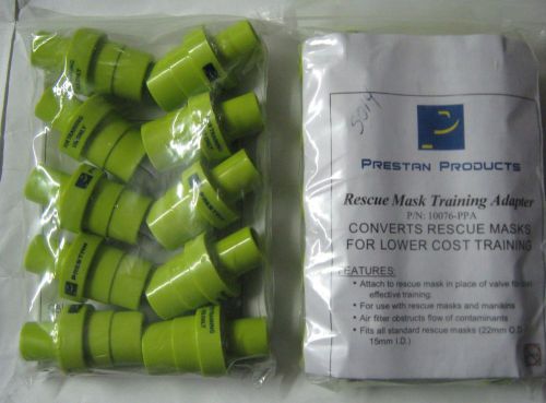 Prestan 20 pc CPR Training Valves Pocket / Rescue Mask Adapters 10076-PPA Valve