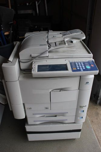 KONICA MINOLTA BIZHUB 7235 COPIER/PRINTER/SCANNER/FAX - GOOD WORKING CONDITION