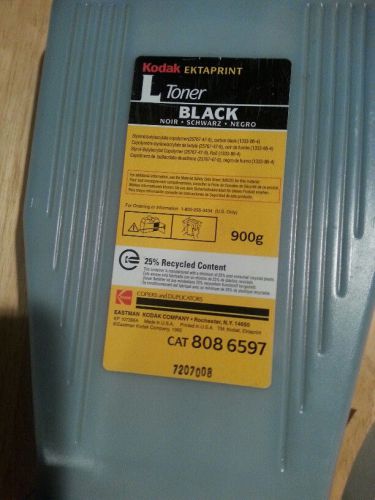 Three (3) OEM Kodak L Black Toner 250 300 3100 8086597 808-6597