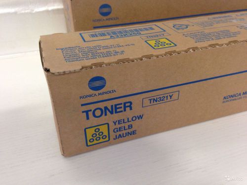 Konica Minolta Bizhub C224E TONER (TN321Y-YELLOW)