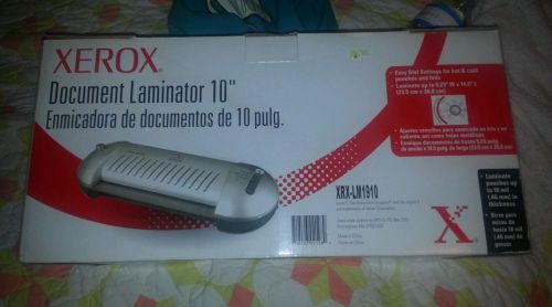 XRX-LM1910 XEROX HEATED LAMINATOR Variable Temp HOT COLD New